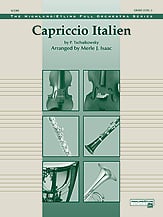 Capriccio Italien-Full Orch Orchestra Scores/Parts sheet music cover Thumbnail